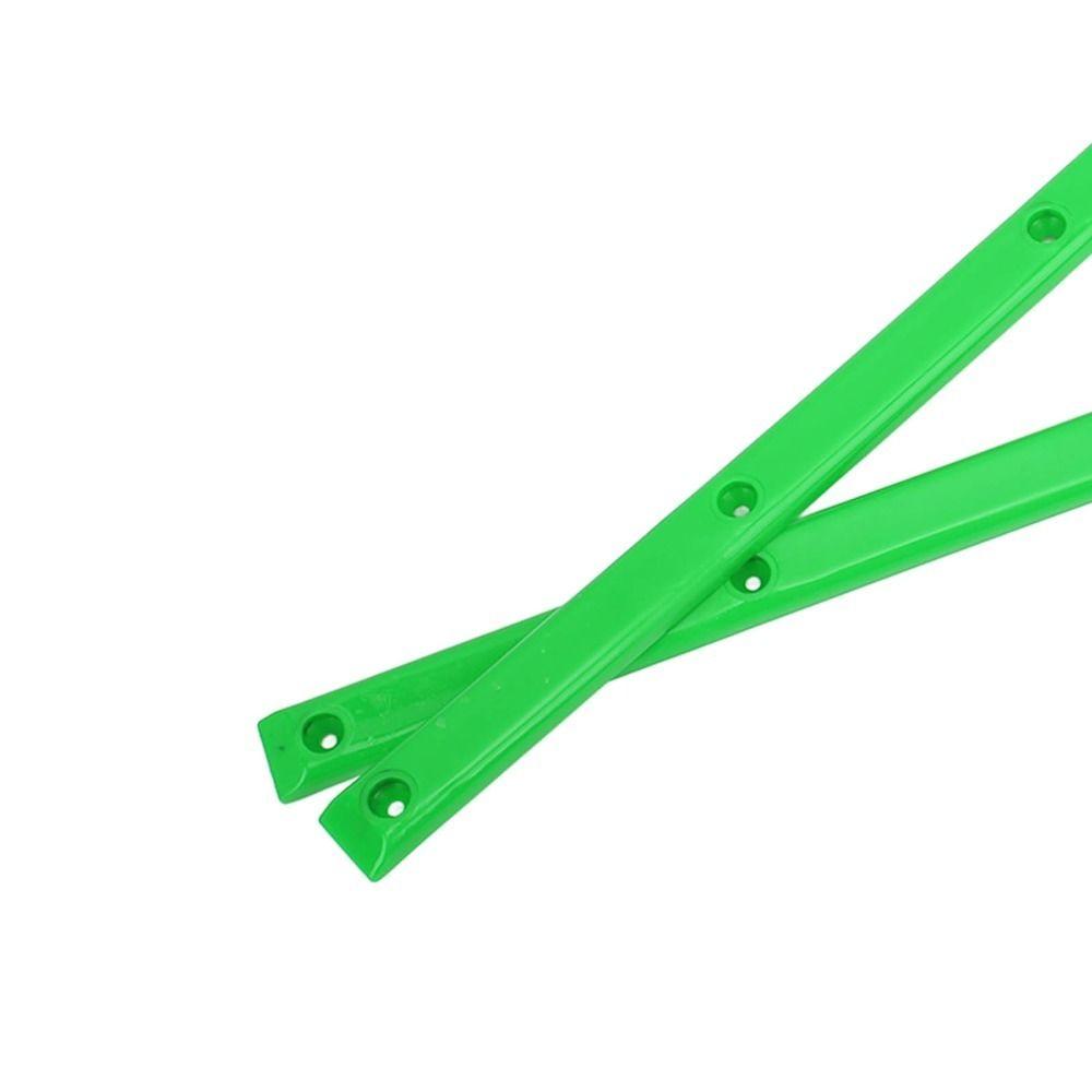 2Pcs Colorful Rib Bones Rails 36.5x1.7cm Skateboard Deck Guards Skateboarding