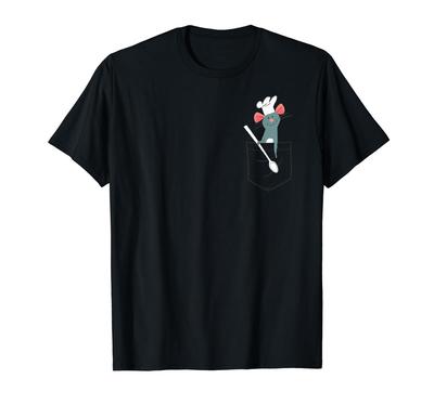 Disney PIXAR Ratatouille Remy Small Pocket Chef T-Shirt