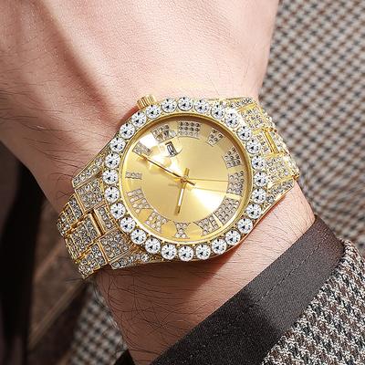  Nové luxusné hodinky pre mužov a ženy, náramkové hodinky Iced Out s rímskymi číslicami, quartzové náramkové hodinky pre mužov, najlepšie darčeky, hodiny, drop shipping