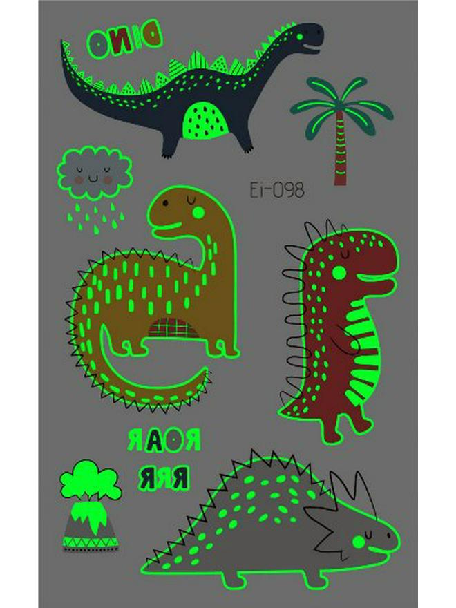 Tatuaże dla dzieci świecące w ciemności - Zabawa na imprezę i do kostiumu