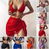 Copricostume da Spiaggia Tinta Unita Rete Larga Protezione Solare Copricostume Bikini per Vacanze