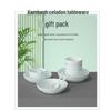 KOBACH Celadon 11-Piece Dinnerware Set