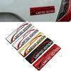 3D Metal LIMITED EDITION Stickers For Car Trunk Fender Modification Accessories