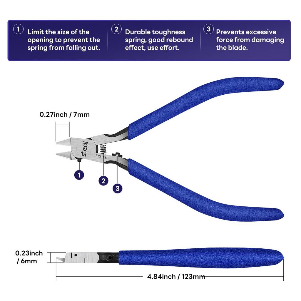 Stedi Cutting Tool for Plastic This tool features a thin blade with a protective specifically designed for plastic Ultra-Thin Double-Edged Models.