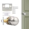 Universal Door Handle Knobs Bedroom Living Room Lock Bathroom Entrance Locks Accessories Without Keys Door Lock