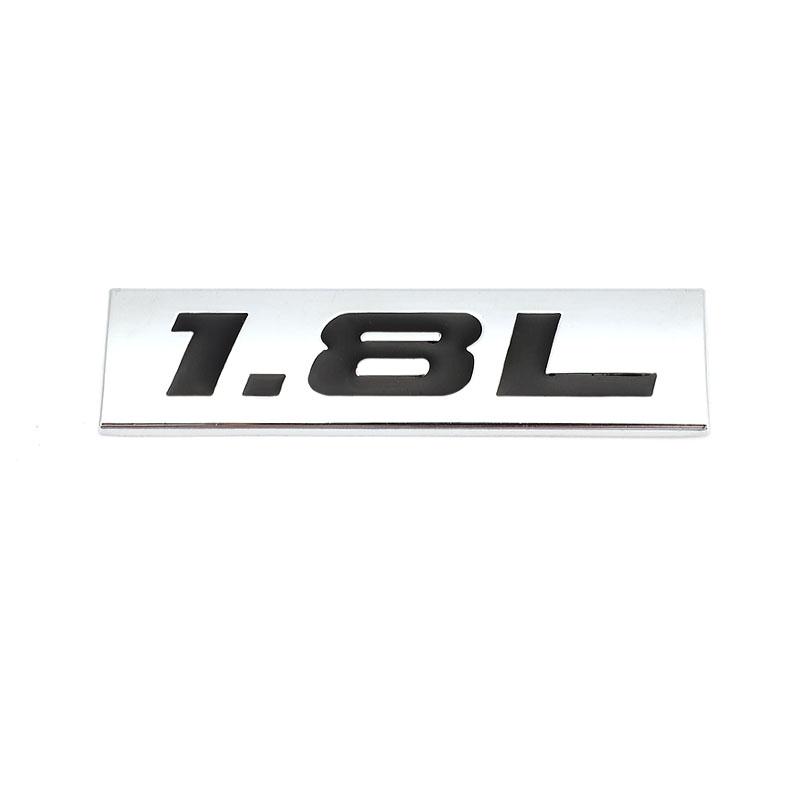 Car Sticker 1.4L 1.5L 1.6L 1.7L 1.8L 1.9L Emblem Badge Decals for f111 SUV Toyota Mini Peugeot Honda Volkswagen VW Focus Hyundai 111F