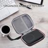 Carrying Case Hard Storage Case Electronics Organizers for 15W Power Bank Portable Travel Case Bag