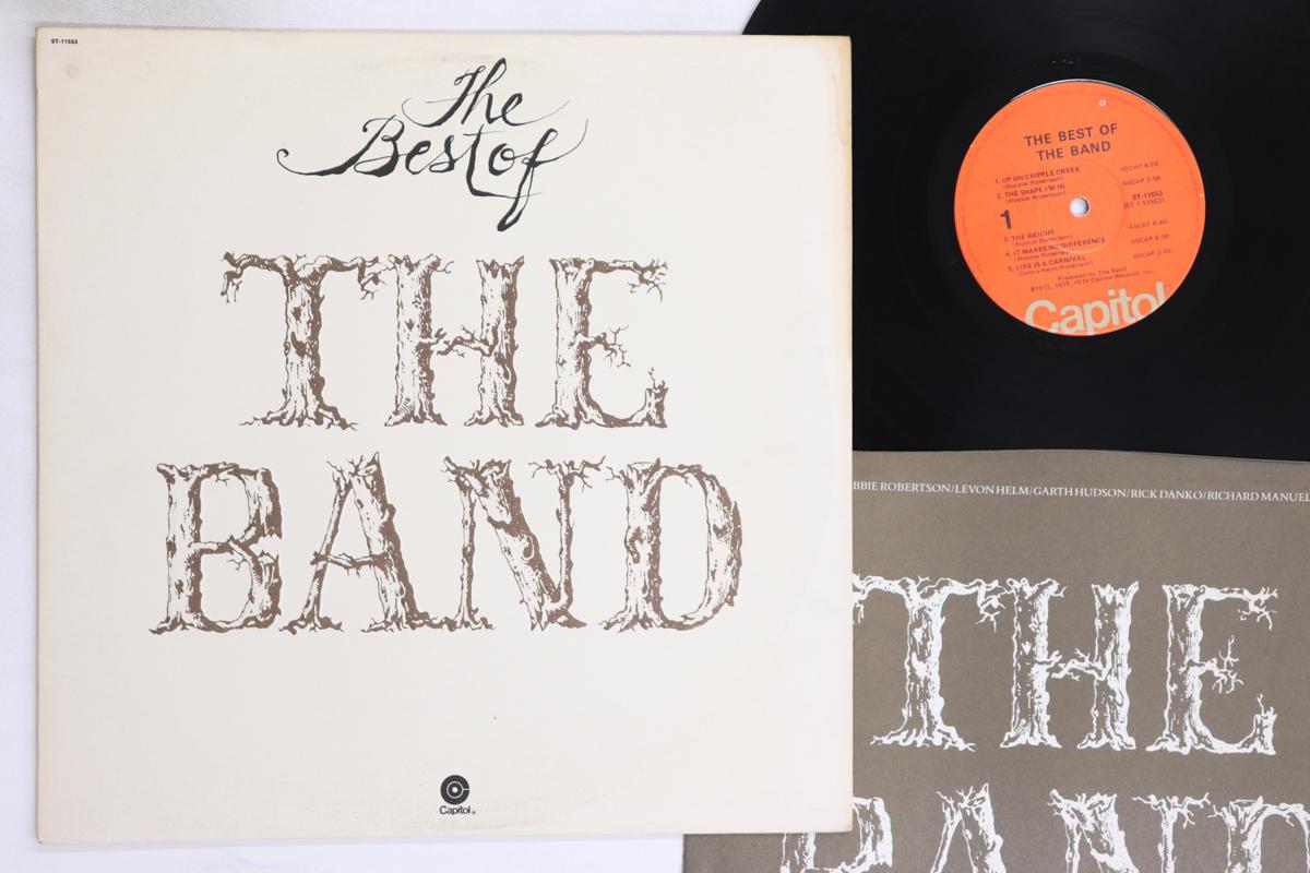 

LP Record BAND - Best Of The Band (- Embossed Sleeve ST11553 CAPITOL 1976 US Rock Used