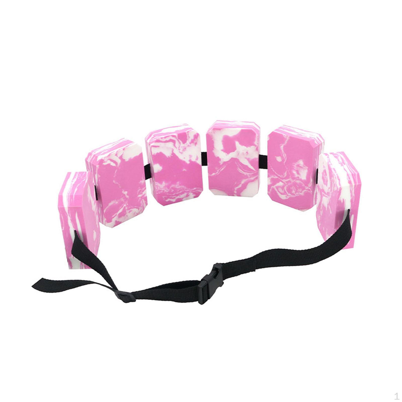

Плавательный пояс для тренировок EVA Aquatic Floating для аквааэробики взрослых Pink