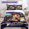 Roblox Bedding Set Breathable Duvet Cover with Pillowcases Decorative Bed Linen for Bedroom Home Decoration Birthday Gift