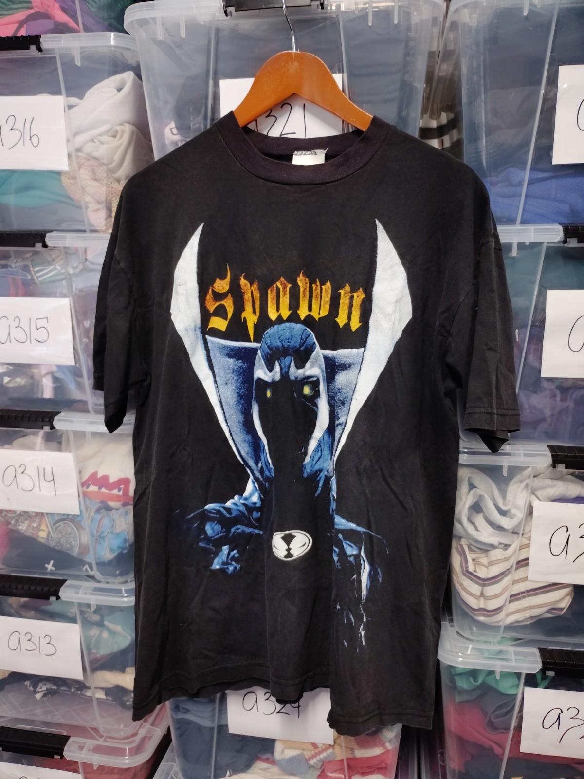 Vtg Spawn 90s Resurrection Rap Tee Style 3g Tag One Size Fits Xl Rare A18 Unisex T-Shirt L