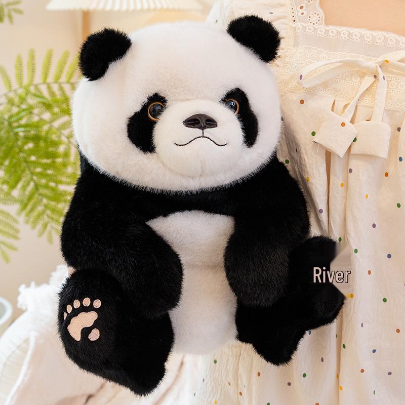 Chubby Giant Panda Plush Toy - Cuddly National Treasure Pillow Doll