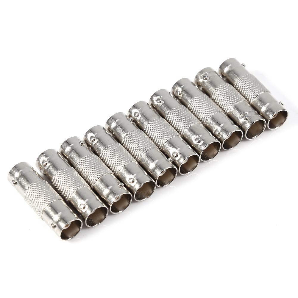 10PCS BNC Female To BNC Female Connector couplers Adapter For CCTV Video Camera
