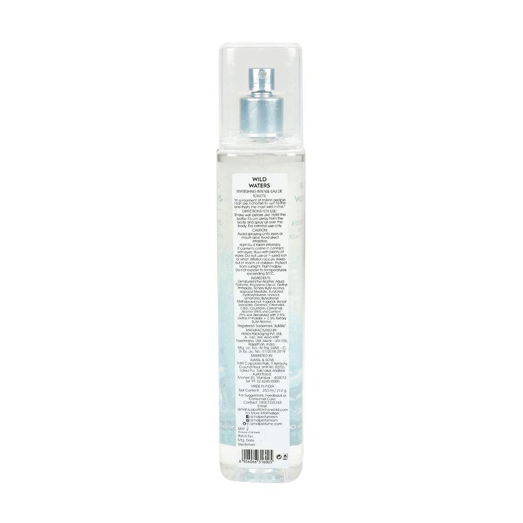 Eau de Toilette Eaux Sauvages (250 ml), Wild Waters Eau De Toilette, Parfum Ajmal