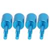 4Pcs RC Aluminum Alloy Front Rear Wheel Axle Cup for Tamiya TT01 RC Car Upgrade Parts