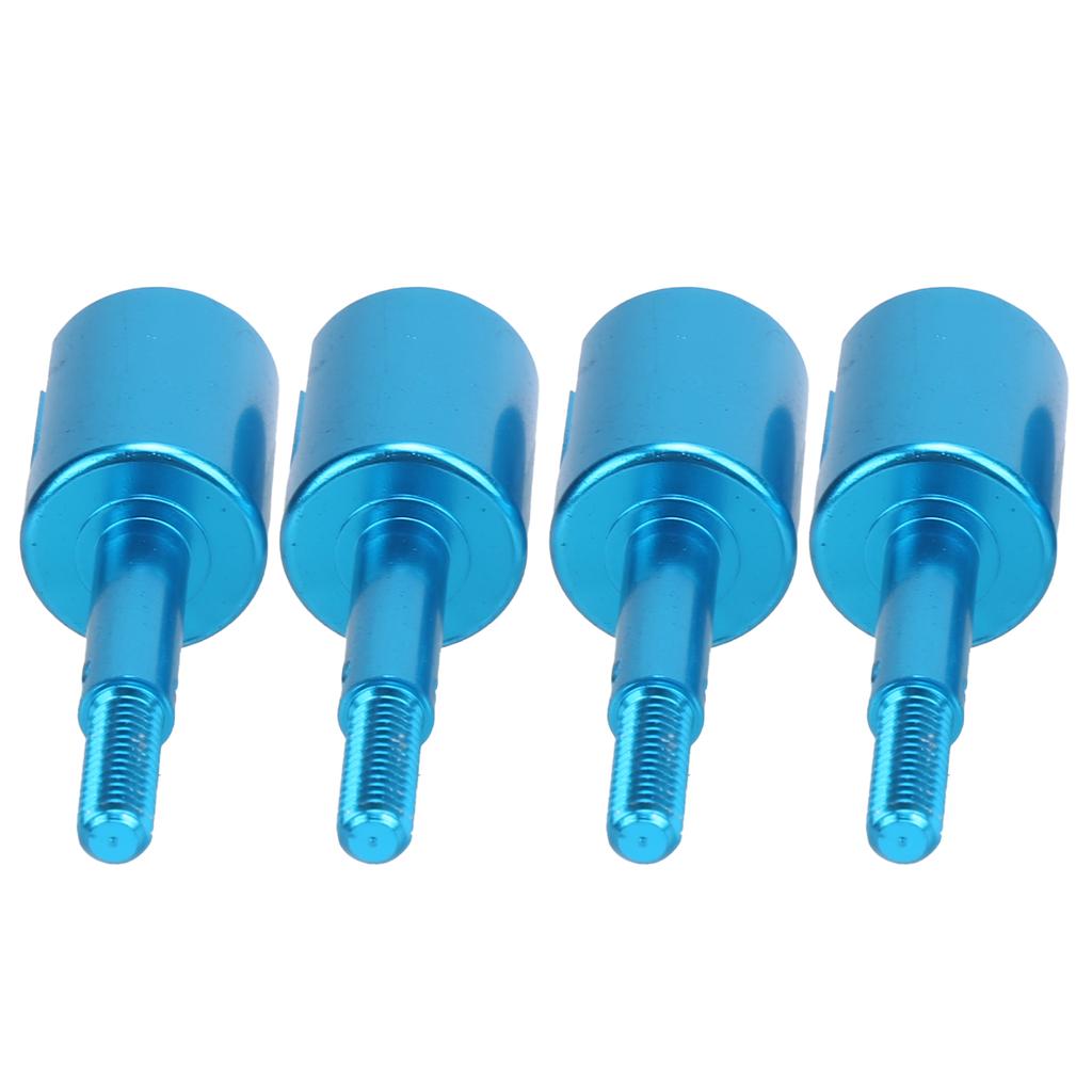 4Pcs RC Aluminum Alloy Front Rear Wheel Axle Cup for Tamiya TT01 RC Car Upgrade Parts