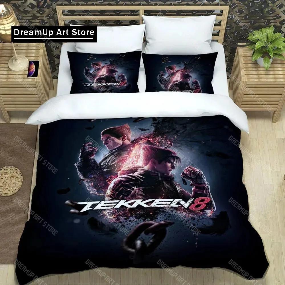 New Game Tekken 8 3D Pint Bedding Sets Exquisite Bed Supplies Set Duvet Cover Bed Comforter Set Bedding Set Luxury Birthday Gift