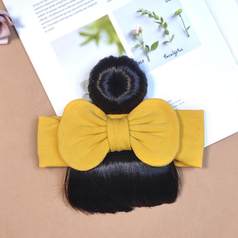 

New Year Christmas Infant Baby Girl Hair Accessories Wig Hat 0-1Y Newborn Children Kids Girls Bow Cosplay Headbands Headwear