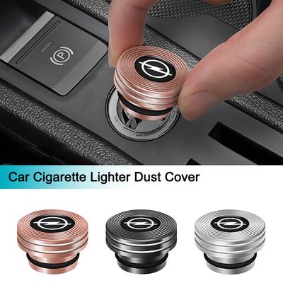 Car Cigarette Lighter Plug Cover Fire Button Dustproof Socket Cap For Vauxhall OPC ADAM Insignia Antara Corsa J H Kadett GT