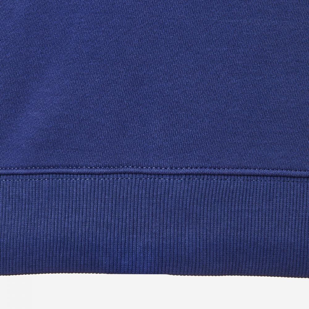 New Balance Unigraphic Half Zip Up Sweatshirt   50 Blau