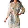 Vintage Dames Casual Losse Jurk Met Bloemenprint Met Tijdloze Charme Voor Alle Gelegenheden