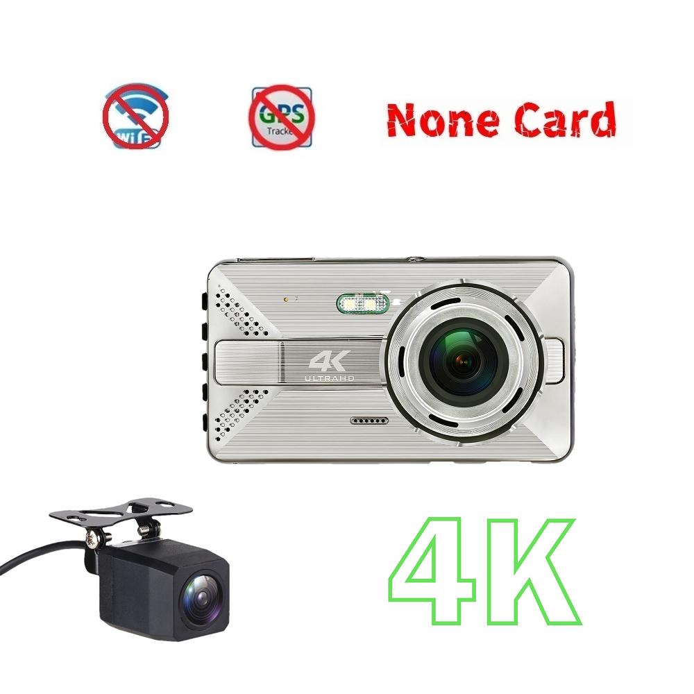 4K High-Definition-Fahrtenrekorder WIFI Drahtlose Mobiltelefonverbindung Auto Dual Lens 4-Zoll-Recorder