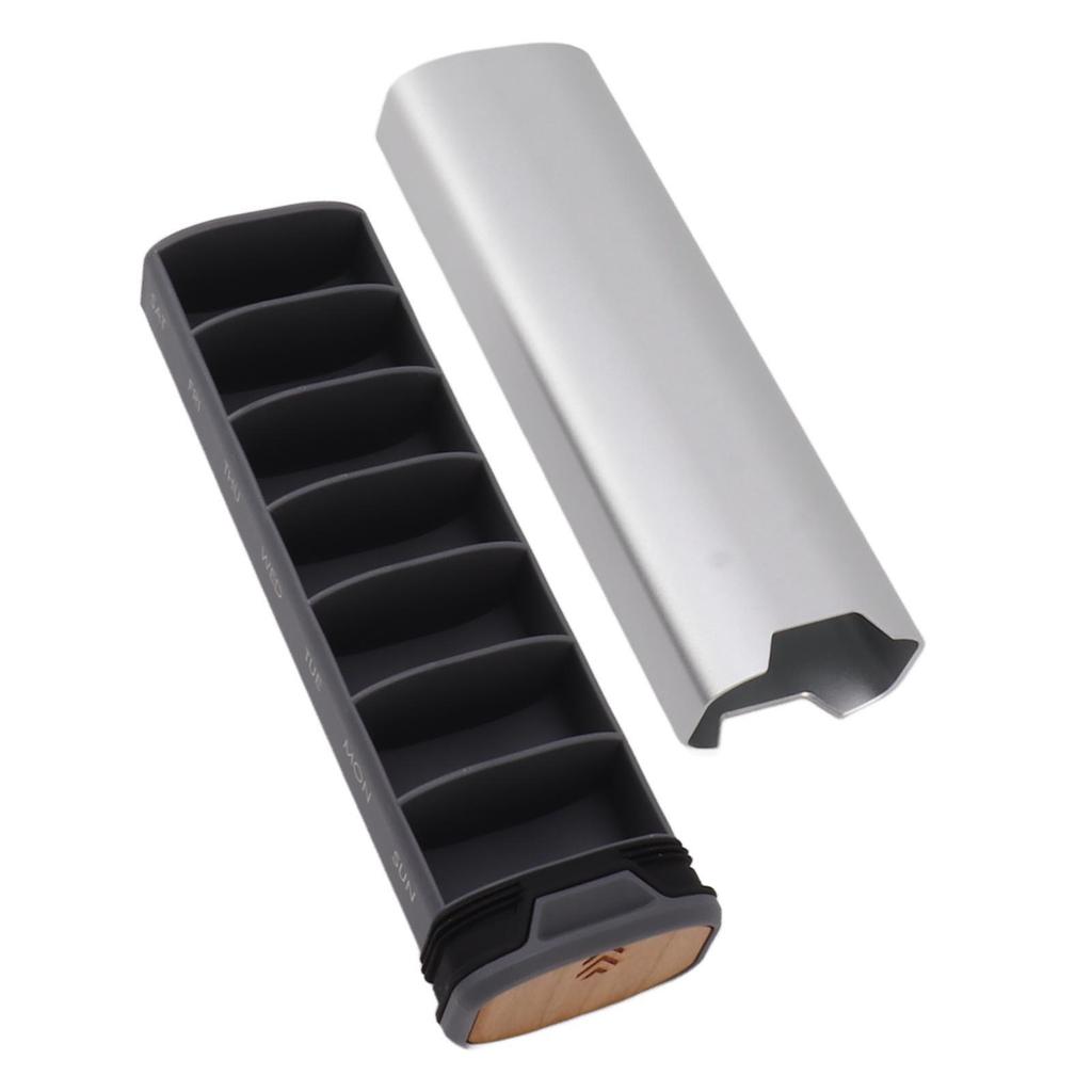 7 Day Medicine Case Waterproof Weekly Medicine Organizer Container Travel Portable Medicine