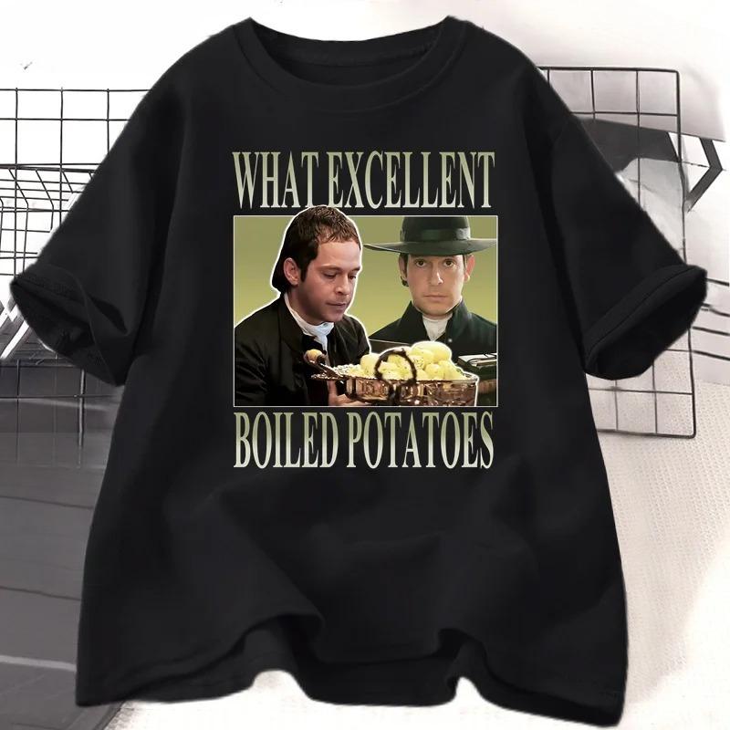 Stolz und Vorurteil Grafik T-Shirts Was Ausgezeichnete Gekochte Kartoffeln Lustiges Meme T-Shirt Damen Herren T-Shirt Damenbekleidung