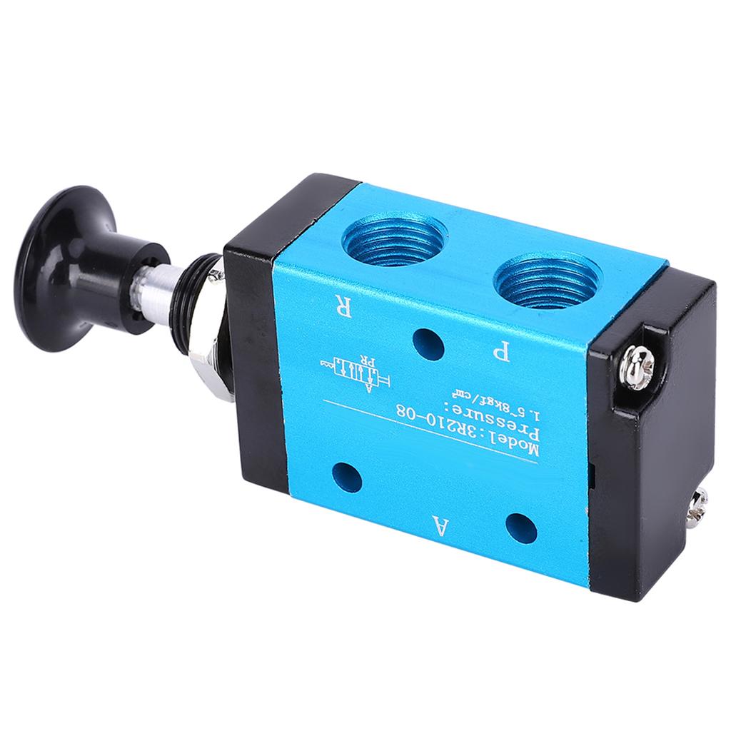 1Celsius4 inch two-position three-way hand valve for compressed , manual control direct acting, aluminum alloy structure, tight and firm connection