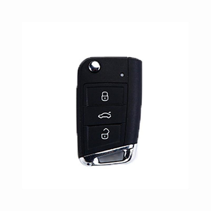 Abs Carbon Fiber Auto Key Fob Cover Case Remote Fit For Vw Volkswagen Golf 7 Mk7 Tiguan Mk2 Fit For Seat Ateca Leon Fr 2 Ibiza Fit For Skoda Octavia
