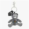 Vivienne Westwood Check Teddy Bear Keyring 82120005u W011t O302
