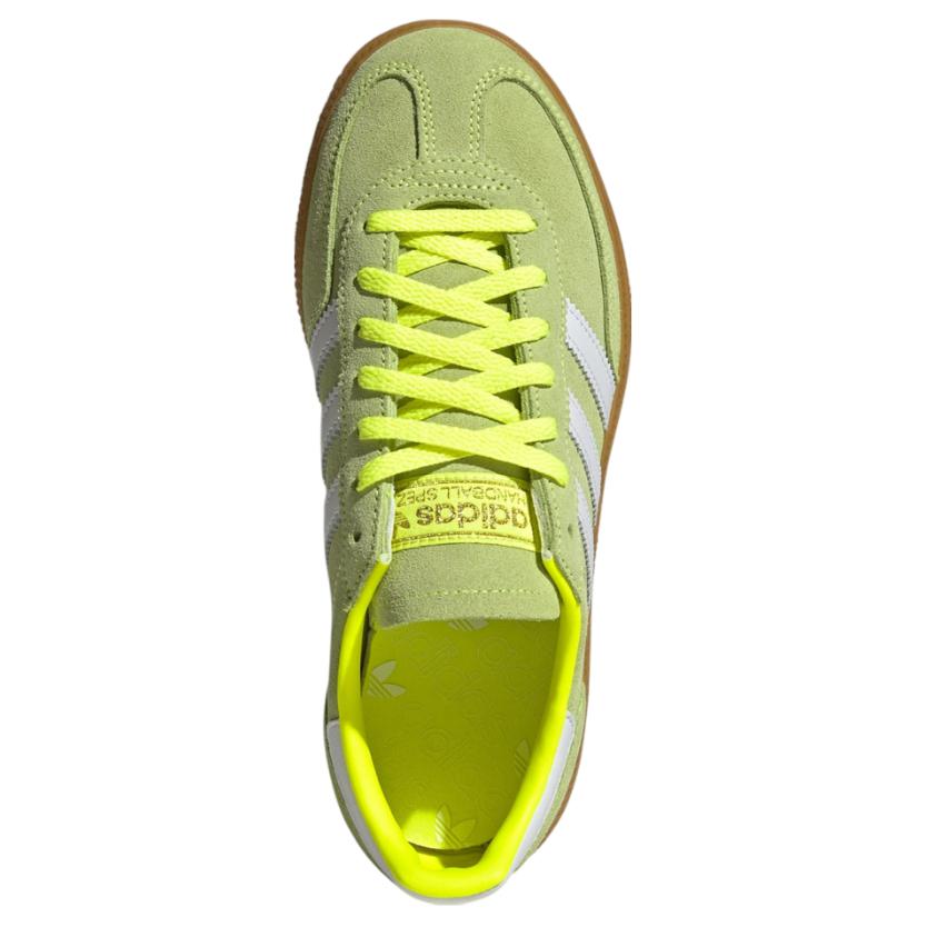 Adidas  Handball Spezial Solar Yellow Women Sneakers Green Cloud-White Gold-Metallic JI2655