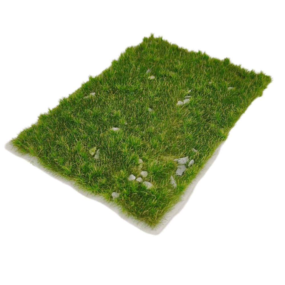 Nylon Miniature Grass Tuft Mini Scale Model Accessory Realistic Simulation Grass Sand Table Mat Hand DIY Craft Material