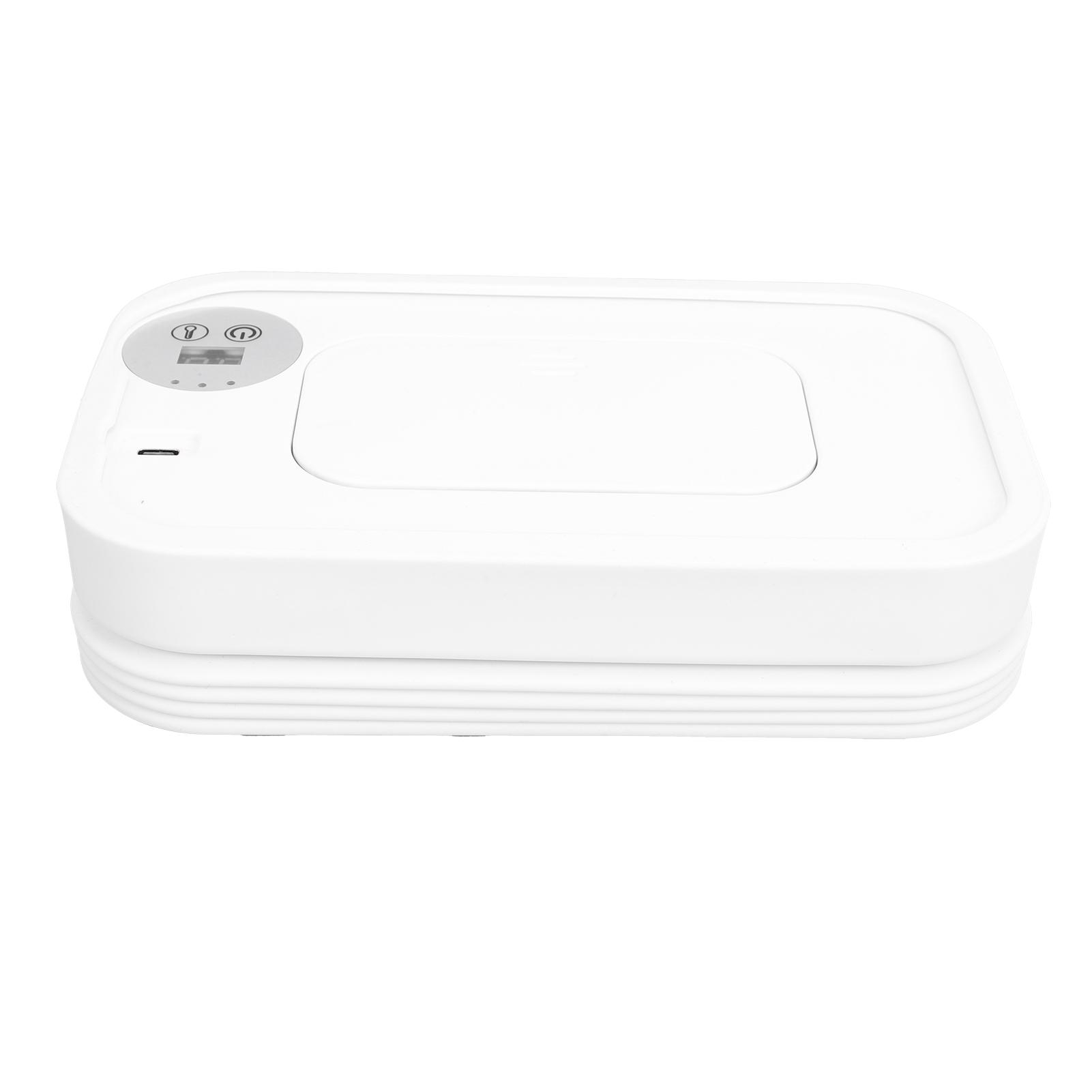 Подогреватель влажных салфеток 3 температурных режима Цифровой дисплей Складной Портативный USB Подогреватель и диспенсер для салфеток