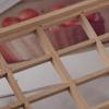 1:12 Dollhouse Miniature Wooden 12-Pane Window Frame Model Accessories Toys