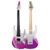 Bullfighter 34-inch Kids Electric Guitar Beginner Kit D120-R ST Style Mini Electric Guitar Purple with Pick Cable Strap Spare Strings and Gig Bag