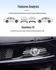 Mercedes-Benz C-Class C180 C200 C260 C300 Bumper & Door Protection Set