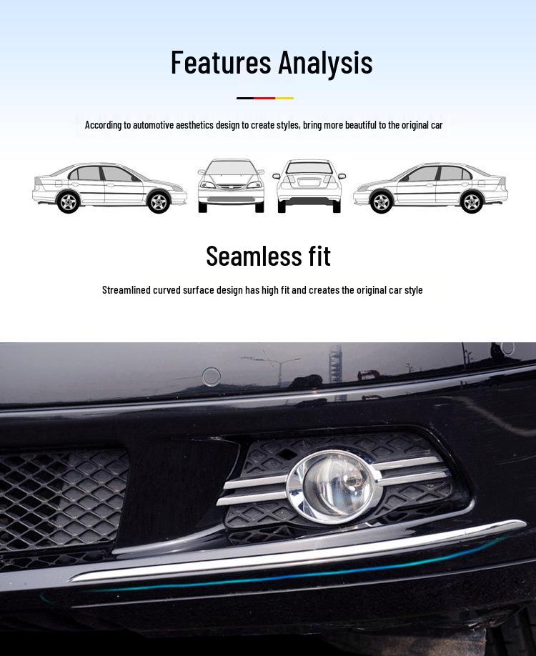 Mercedes-Benz C-Class C180 C200 C260 C300 Bumper & Door Protection Set