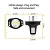 20W LED Angel PO65 Eye Daytime Running Lights Bulb Canbus Error Free for BMW E90 E91 3 Series 320 325i 328i 335i 2004-2008