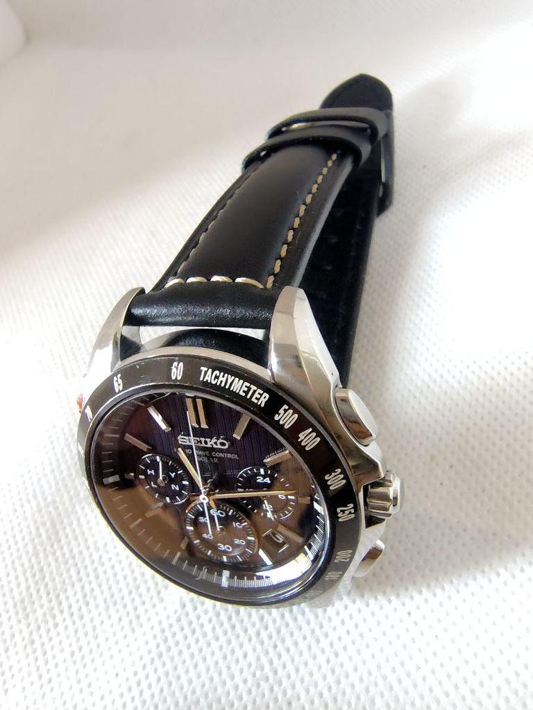 [USED] Seiko Brightz Chronograph with Radio-controlled Solar-powered Watch and Strap