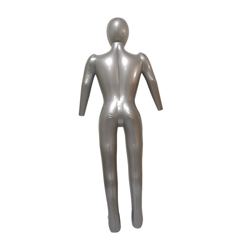 In-Stock PVC Inflatable Male Mannequin Full-Body Display Stand for Men's Apparel