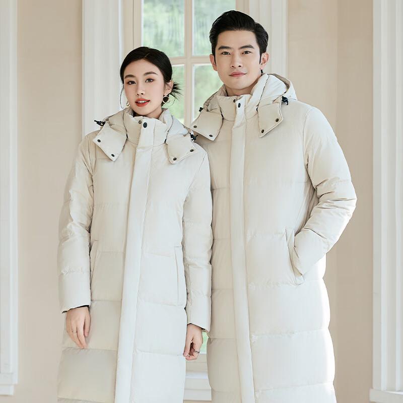 Tremon Unisex Mittellange Daunenjacke mit Kapuze