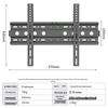 Heavy-Duty Universal Fixed TV Wall Mount Bracket
