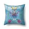 Polyester Throw Pillow Cover Home Decoration Throw Pillow Car Throw Pillow Lovely Animal Cat Print Cushion Cover