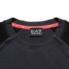 Emporio Armani Ventus7 Color Block Logo Crewneck Sweatshirt Men sweatshirts Black 6KPM41-PJANZ-1578