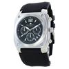 Salvatore Marra Chronograph Watch with Wide Rubber Strap Men's (No. 4)