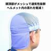 Ice Pocket Inner Cap for Keeps You Cool with Ice or Ice Packs in the Neck and [Cool Intake] Helmet, Pocket, Sweat-Wicking, Quick-Drying,