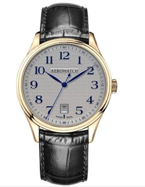 

Date Swiss Made A42102 JA05 Black [Aero Watch] Men s чорний