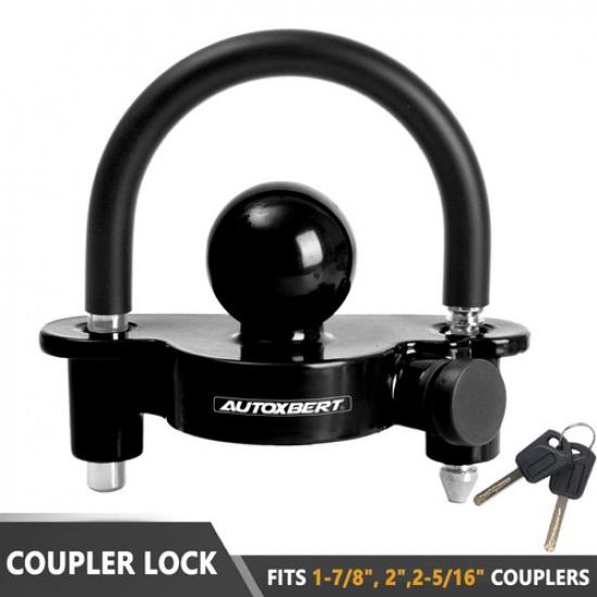 Universal Coupler Lock Trailer Locks Ball Hitch Trailer Hitch Pin Lock HeavyDuty