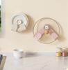 Suction Cup Rotating Pot Lid Rack Chopping Board Cutting Board Hooks Kitchen Multifunctional Nail-free  Wall Mounted Shelves
